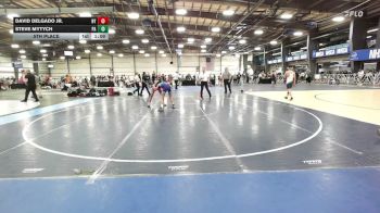 95 lbs 5th Place - David Delgado Jr., NY vs Steve Mytych, PA