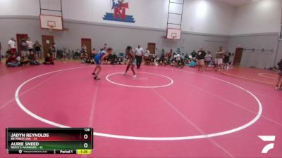 126 lbs Round 2 (6 Team) - Aurie Sneed, Reece`s Warriors vs Jadyn Reynolds, BB Wrestling