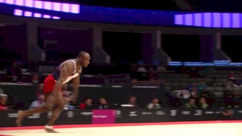 USA, Donnell Whittenburg, FX - 2015 World Championships Podium Training