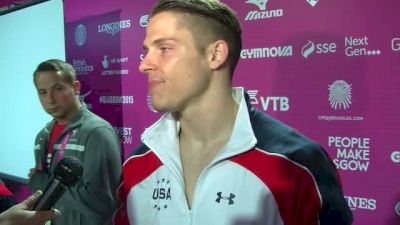 Chris Brooks On Being Moved From Alternate To Team Member- Podium Training, 2015 World Championships