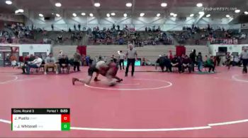 170 lbs Cons. Round 3 - Jayden Whitesell, Northview High School vs Juan Puello, Lawrence North Wrestling Club