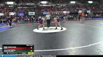 Cons. Round 2 - Reid Whitlock, Butte vs Colton Smith, Missoula Sentinel