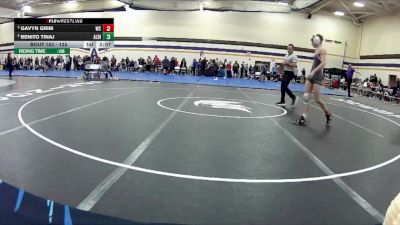 125 lbs Cons. Round 2 - Gavyn Grim, Wilmington College vs Benito Tinaj, Albion College