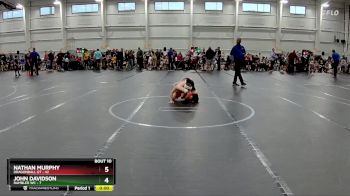 98 lbs Quarterfinals (8 Team) - Gavin Morris, Cow Rock WC vs Natalie Radecki, Team Diamond Fish