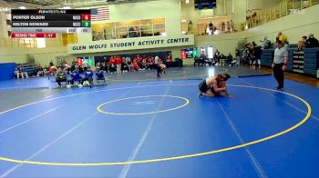 165 lbs Round 2 (6 Team) - Porter Olson, Northwest College vs Kelton Howard, Neosho County Community College