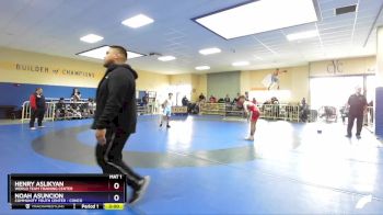 49kg/52kg Round 1 - Henry Aslikyan, World Team Training Center vs Noah Asuncion, Community Youth Center - Conco