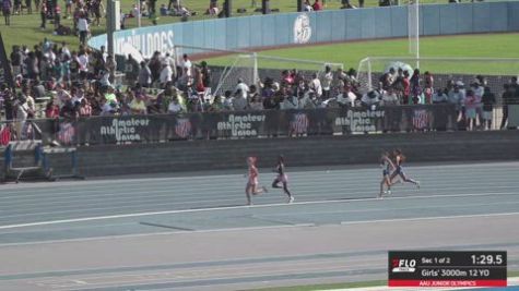 2026 AAU Junior Olympic Games - Youth Girls' 3k, Prelims 2 - Age 12