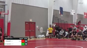 285 lbs Finals (2 Team) - Tarez Russell, Ohio Northern vs Blake Daniels, Adrian College