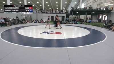 115 lbs Sarah Congleton, Virginia vs Gabriella Gelnett, New York