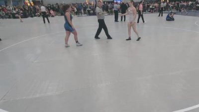 125 lbs Cons. Rd Of 16 - Bella Arellano-Gandy, Westside Wrestling Club vs Miah Chambers, Maw