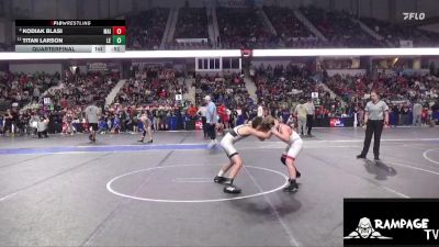 95 lbs Quarterfinal - Kodiak Blasi, Maize vs Titan Larson, Lawrence Elite