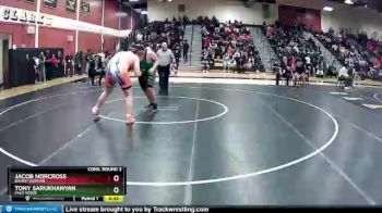 285 lbs Cons. Round 3 - Tony Sarukhanyan, Palo Verde vs Jacob Norcross, Bishop Gorman