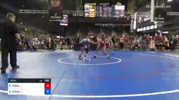 112 lbs Consi Of 32 #2 - Emily Palos, Missouri vs Allister Dillow, Idaho