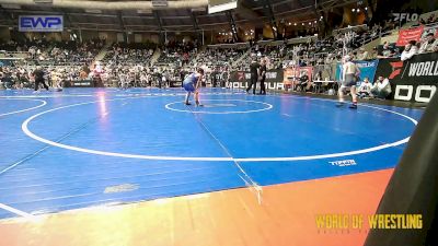 85 lbs Quarterfinal - Lincoln Simpson, South Hills Wrestling Academy vs Alexander Cid, Toss Em Up