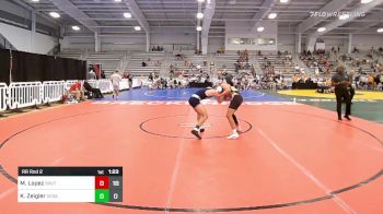 126 lbs Rr Rnd 2 - Marcel Lopez, Team Shutt Dethrone vs Kyle Zeigler, Cedar Cliff