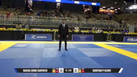 Courtenay P Glover vs Rachael Denise Carpenter 2025 Pan Jiu Jitsu IBJJF Championship