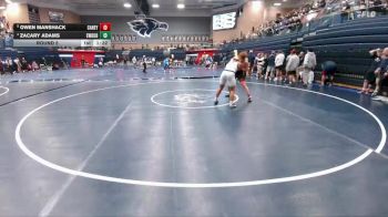 215 lbs Round 5 - Zacary Adams, El Paso Eastwood vs Owen Manshack, Conroe Caney Creek