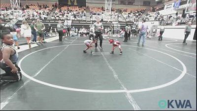 43-49 lbs Rr Rnd 3 - Olivia Hawes, Cowboy Wrestling Club vs Jameyah-Rose Lewis, Standfast