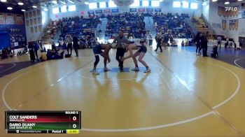 138 Blue Round 5 - Dario Duany, Lake Brantley Hs vs Colt Sanders, Wakulla Hs