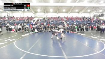 113 lbs Cons. Round 4 - Kade Keller, Morgan vs Samuel Harmon, Skyline
