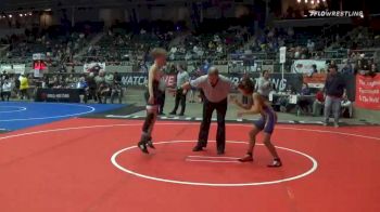 76 lbs Consolation - Jaylen Burge, Mile High WC vs Samuel Teape, Shawnee Takedown Club