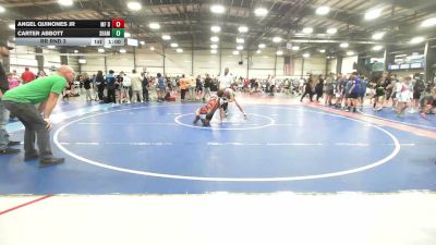 142 lbs Rr Rnd 3 - Angel Quinones Jr, MF Dynasty - MS vs Carter Abbott, Shamrock Wrestling Club Red - MS