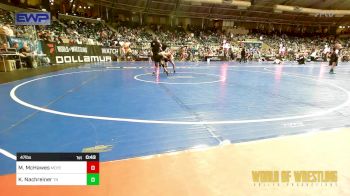 47 lbs Consi Of 8 #2 - Madilyn McHawes, Moyer Elite vs Kylie Nachreiner, Team Nazar