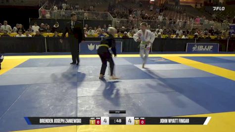 Nicholas Kash Steinbach vs Asher William Richards 2025 Pan Kids Jiu-Jitsu IBJJF Championship