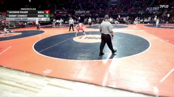 2A 132 lbs Cons. Semi - Bobby Conway, Chicago (Brother Rice) vs Jackson Palzet, Deerfield (H.S.)