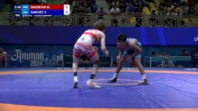 45 kg 1/4 Final - Mher Hakobyan, Armenia vs Samuel Sanchez, United States