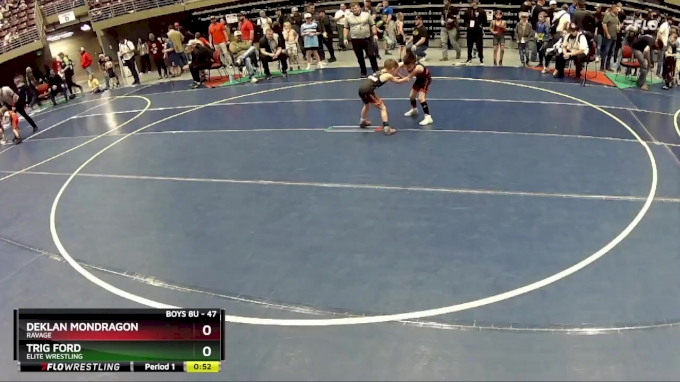 47 lbs 1st Place Match - Deklan Mondragon, Ravage vs Trig Ford, Elite ...