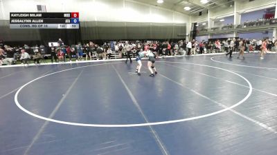 115 lbs Cons. Rd Of 16 - Kayleigh Milam, Missouri vs Jessalynn Allen, Alabama Takedown Academy