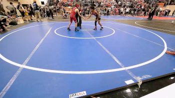 67 lbs Rr Rnd 3 - Hunter Hunsaker, Collinsville Cardinal Youth Wrestling vs Hollis Thomas, Wagoner Takedown Club