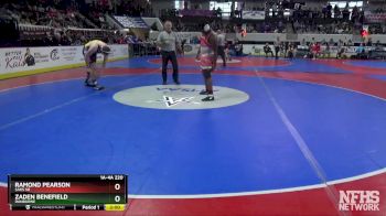 1A-4A 220 Champ. Round 1 - Ramond Pearson, Saks Sr vs Zaden Benefield, Ranburne