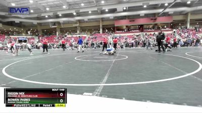 85 lbs Cons. Round 3 - Bowen Parks, Kansas Young Guns vs Riggin Nix, Mulvane Jr. Wrestling Club