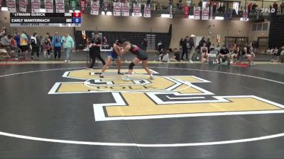 135 lbs Semis - Lyniann Gusick, Sebolt Women Wrestling Academy vs Carly Manternach, Dubuque Wrestling Club