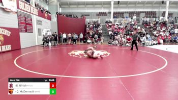 138 lbs Consolation - Gavin Ulrich, Metrolina Christian vs Quinn McDermott, Brother Martin