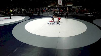73 lbs 3rd Place Match - Nixxyn Simpson, Tracy Wrestling Club vs Carolina Guillent, Poway Wrestling