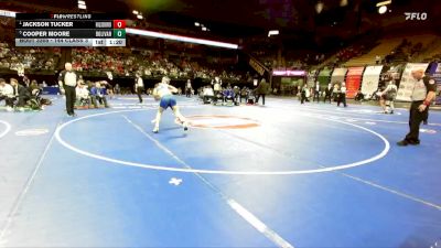 144 Class 3 lbs Semifinal - Jackson Tucker, Hillsboro vs Cooper Moore, Bolivar