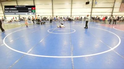 88 lbs Round 5 (3pm Friday) - Alex Lobdell, Untouchables, MN vs Mac Heysinger, Iowa Black