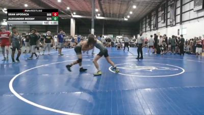 106 lbs Allday - Alexander Moody, NC PRIDE vs Sean Apodaca, DARKHORSE