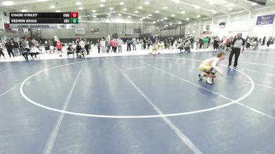157 lbs Cons. Quarters - Vedwin Nivas, Blairstown Wrestling Club vs Chase O'Riley, Iowa