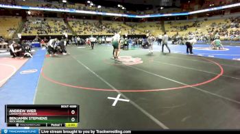 190 Class 4 lbs Champ. Round 1 - Andrew Wier, Lafayette (Wildwood) vs Benjamin Stephens, Rock Bridge