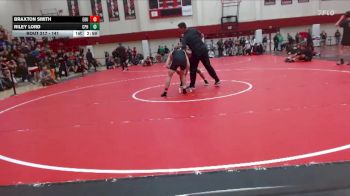 141 lbs Cons. Round 2 - Braxton Smith, Eastern Oregon University (OR) vs Riley Lord, Cal Poly Humboldt