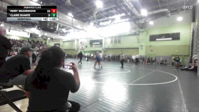 235 lbs Semifinal - Keiry Mazariegos, BIRMINGHAM vs Claire Duarte, EAGLE ROCK