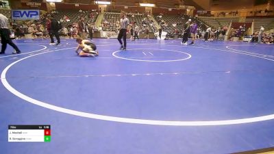 76 lbs Rr Rnd 3 - Jace Meshell, North DeSoto Wrestling Academy vs Raylan Scroggins, Team Conquer Wrestling