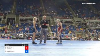 138 lbs Cons 8 #2 - Gianna Culbert, Kansas vs Abby McIntyre, Iowa