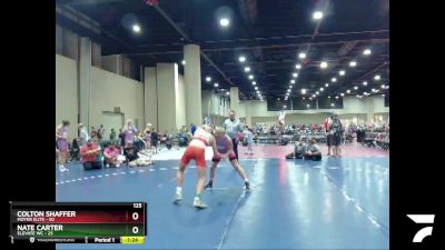 125 lbs Placement (16 Team) - Colton Shaffer, Moyer Elite vs Nate Carter, Elevate WC