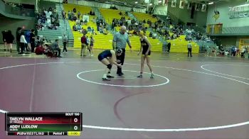 115 lbs Cons. Round 4 - Addy Ludlow, Aloha vs Taelyn Wallace, St. Helens