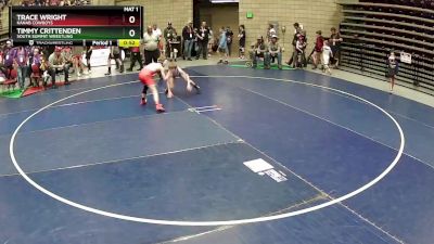 78 lbs Cons. Round 4 - Trace Wright, Kanab Cowboys vs Timmy Crittenden, South Summit Wrestling